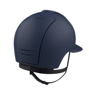 Casque KEP Cromo 2.0 Matt Visière Polo Bleu arrière | Sellerie Bucéphale