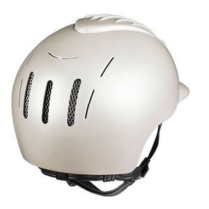 KEP Italia – Casque KEP Endurance polish Blanc perle arrière | Sellerie Bucéphale