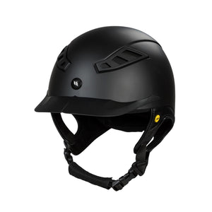 Casque Lynx II Smooth Top Back on Track - Noir - vue de profil