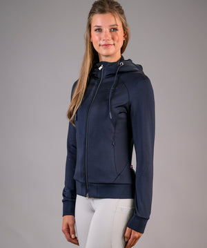 Bluza damska rozpinana z kapturem CAVALNOAMI – Cavallo