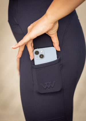 Woof Wear – Legging d'équitation Original Knee Patch Woof Wear Navy 3 | Sellerie Bucéphale
