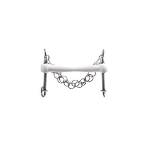 Mors TRUST Inno Sense de bride baby à branches fixes droit incurvé (mullen)