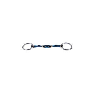 Mors TRUST Sweet Iron filet de bride à anneaux libres double brisure à maillon elliptique