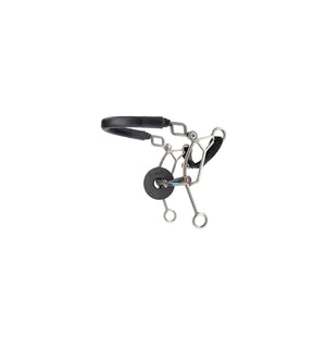 Mors TRUST Sweet Iron hackamore combiné long torsadé à brisure simple