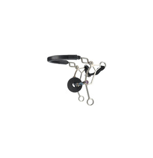 Mors TRUST Sweet Iron hackamore combiné long torsadé à brisure verrouillée