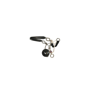 Mors TRUST Sweet Iron hackamore combiné court torsadé à brisure simple