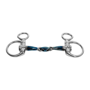 Mors TRUST Sweet Iron poney Baucher double brisure à maillon elliptique