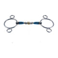Image for TRUST Sweet Iron three-ring (Pessoa) bit with brass rings