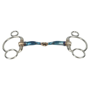 Mors TRUST Sweet Iron à 2,5 anneaux torsadé à brisure simple