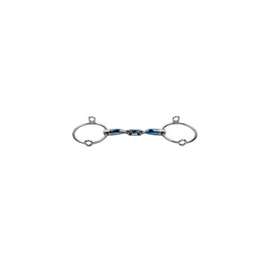 Mors TRUST Sweet Iron releveur à anneaux libres double brisure à maillon elliptique