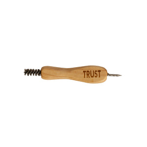 Brosse métallique TRUST à pointe pour trous de crampons