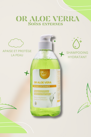 Or-Vet – Shampoing Or Aloe Vera par Or-Vet 2,5l   | Sellerie Bucéphale