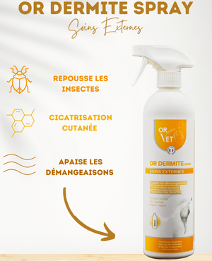 Or-Vet – Spray OR Dermite    | Sellerie Bucéphale