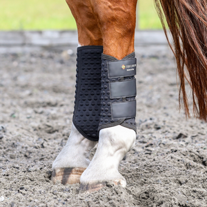 Woof Wear – Guêtres Stretch & Flex Flatwork Wraps Equilibrium White 5 | Sellerie Bucéphale