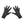 Gants equitation Outback Velvet Grip Back on Track