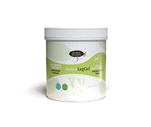 Pot de 500 g d'Arnica Leg Gel Horse Master, gel apaisant à l'arnica pour coups et contusions du cheval