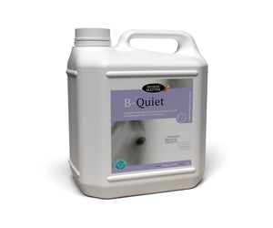 Bidon de 5 L de B-Quiet Horse Master, format écurie du complément calmant liquide pour chevaux anxieux