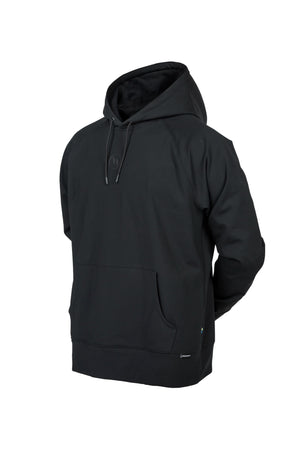 Sweat à capuche Outtrakk pour Homme Back on Track - Noir - vue de profil