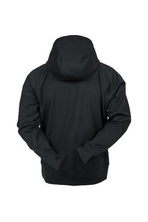 Sweat à capuche Outtrakk pour Homme Back on Track - Noir - vue arriere