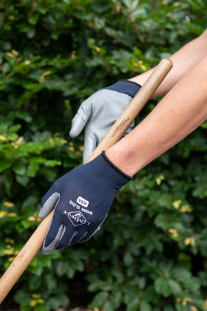 Gants de travail LeMieux - Bleu marine - mise en situation