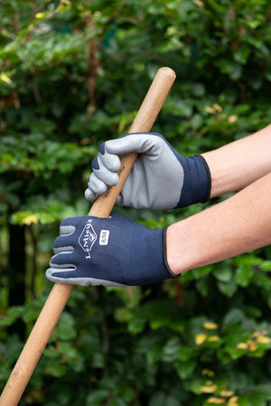 Gants de travail LeMieux - Bleu marine - mise en situation