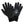 Gants de travail thermiques LeMieux - Noir - photo produit
