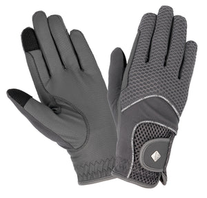 Gants d'équitation 3D Mesh LeMieux - Gris - photo produit