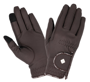 Gants d'équitation Classic LeMieux - Marron - photo produit