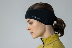 Bandeau cache-oreilles LeMieux - Noir - photo studio