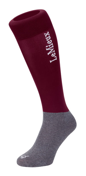 Chaussettes de Concours LeMieux (lot de 2) - Bordeaux - photo produit