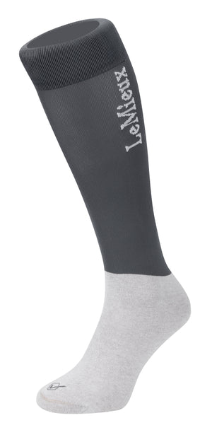 Chaussettes de Concours LeMieux (lot de 2) - Gris ardoise - photo produit