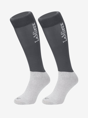 Chaussettes de Concours LeMieux (lot de 2) - Gris ardoise - photo produit
