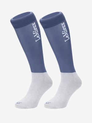 Chaussettes de Concours LeMieux (lot de 2) - Bleu glacier - photo produit