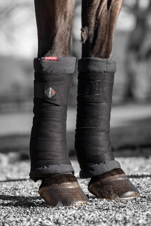 Bandes de Repos LeMieux, coloris Black, en situation