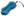 Brosse Hippo LeMieux bleue