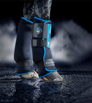 Guêtres de Glace LeMieux ProIce Freeze - Noir - lifestyle
