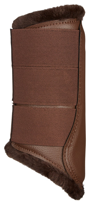 Guêtres de Protection LeMieux Fleece Lined - Marron - produit