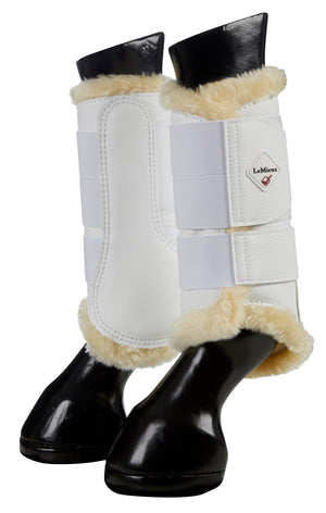 Guêtres de Protection LeMieux Fleece Lined - Blanc - produit
