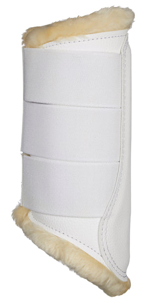 Guêtres de Protection LeMieux Fleece Lined, coloris White, vue produit