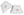 Cloches WrapRound LeMieux Simili Cuir - Blanc - photo produit