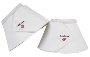 Cloches WrapRound LeMieux Simili Cuir - Blanc - photo produit