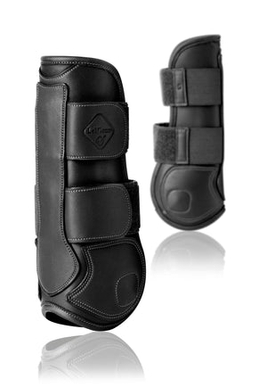 Guêtres de Tendon en Cuir LeMieux Capella - Noir - produit
