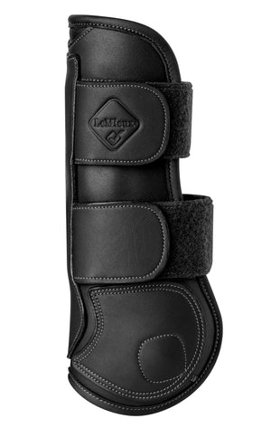 Guêtres de Tendon en Cuir LeMieux Capella, coloris Black, vue produit
