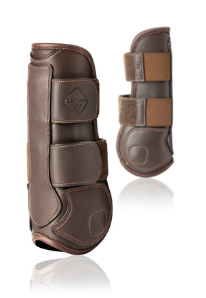 Guêtres de Tendon en Cuir LeMieux Capella - Marron - produit