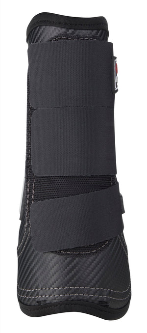 Guêtres de cross antérieures LeMieux Carbon Air noires