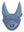 Bonnet anti-mouches LeMieux Loire bleu glace