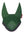 Bonnet anti-mouches LeMieux Classique vert chasse