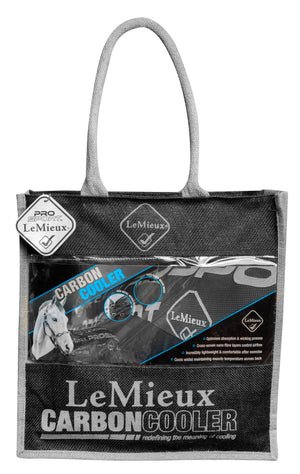 Couverture de récupération LeMieux Carbon Cooler - Noir - photo produit sac
