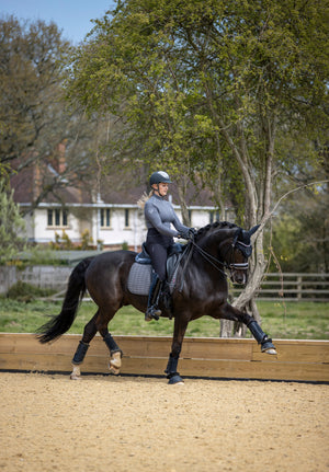 Tapis de Dressage LeMieux Self-Cool Polar - Gris - lifestyle