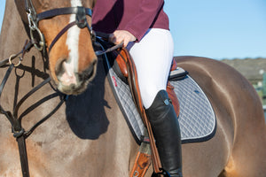 Tapis de CSO LeMieux Wither Relief - Gris - lifestyle